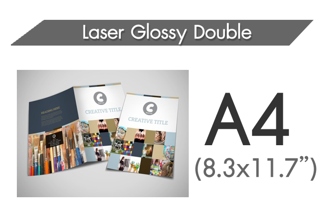 Laser Glossy Double