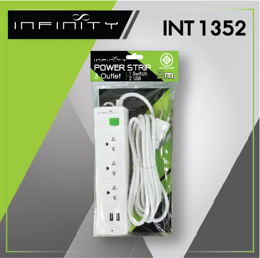 INFINITY Power Strip INT1352 5m.