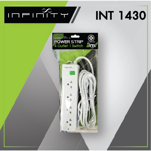 INFINITY Power Strip INT1430 3m.